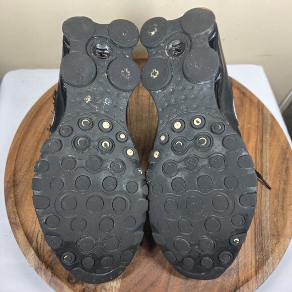 Nike Shox NZ Mens Black And White Size 10.5 Shoes Sneakers 501524-091 - Picture 8 of 10